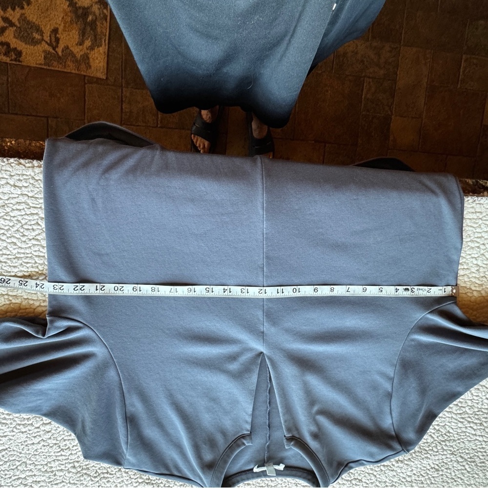 HAVEN WELL WITHIN, XL, BLUE, Dress with 3/4 sleeves, 92% cotton, casual. - Picture 9 of 11